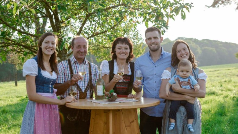 Familie Lampersberger, © Bruckhof